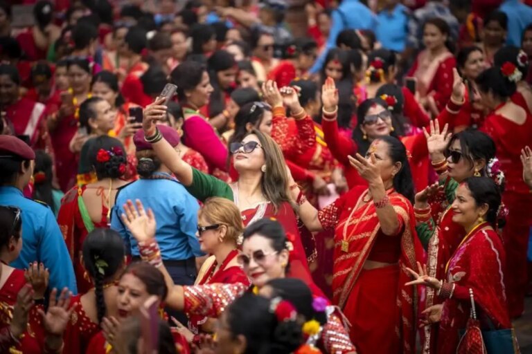 nepalde teej festivali kutlandi dzWvCxzO