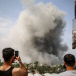 siyonist israilin gazzeye yonelik saldirilari suruyor bolgede yogun dumanlar yukseldi OV8eCHqJ