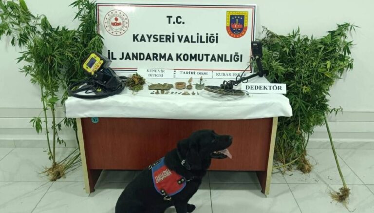 uyusturucu operasyonunda tarihi eser bulundu gILjOJld