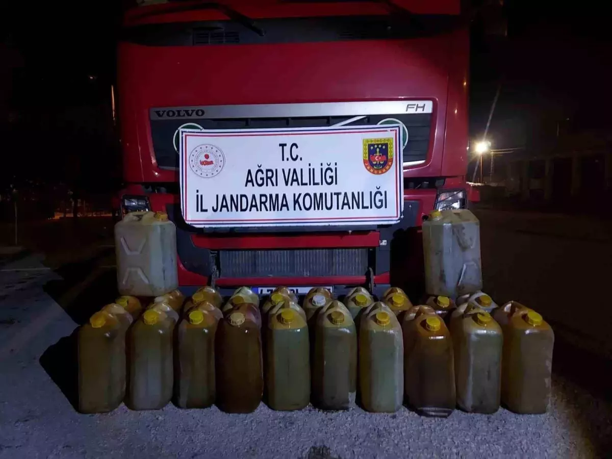 agrida kacak akaryakit ve sigara ele gecirildi jymjkXJ6