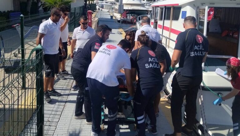 vurgun yiyen dalgic hastaneye kaldirildi R8bmBTnF