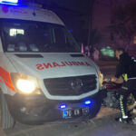 karamanda yarali tasiyan ambulansin carptigi motosikletin surucusu yaralandi TfCtTNmd.jpg