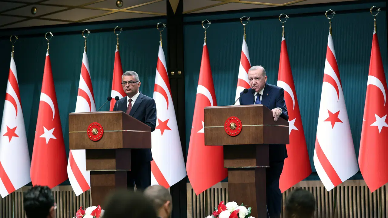 KKTC’nin yeni Cumhurbaşkanı Ankara’da: Türkiye’den ‘iki devletli çözüm’ vurgusu